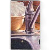 Domestic Still Life, Egg Tempera (Moth). Painting project by Roseanna Smith - 06.05.2021