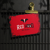 Projeto Identidade de Marca | RED HOOD. Un progetto di Br, ing, Br, identit, Graphic design, Tipografia, Design di loghi e Design tipografico di Gabriel Kaminski - 06.06.2022