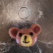 portachiavi. Needle Felting project by Barbara Re - 04.18.2022