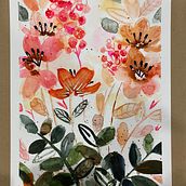 My project for course: Artistic Floral Watercolor: Connect with Nature. Un progetto di Illustrazione tradizionale, Pittura, Pittura ad acquerello e Illustrazione botanica di andrew.stef - 14.04.2022