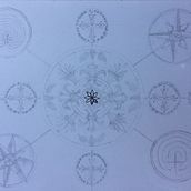 Mijn project van de cursus: De kunst van het tekenen van mandala's: maak geometrische patronen. Drawing & Ink Illustration project by Dorien Löwenthal - 04.16.2022