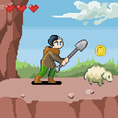 Sioux, la palera. Character Design, Video Games, Pixel Art, and Game Design project by Daniel Rodríguez Peña - 04.18.2022