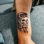 Mi Proyecto del curso: Técnicas de tatuaje blackwork con línea fina :) . Tattoo Design project by Marcos Manuel Méndez Santos - 04.17.2022