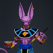 Bills de dragon ball Z para Capsule estudios . Un proyecto de Modelado 3D, Diseño de personajes 3D y Diseño de personajes de Gabriel Risco Yañez - 18.04.2022
