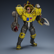 Personajes de Los StreetSharks para impresión 3D. Un proyecto de Diseño de personajes 3D, Diseño de personajes y Modelado 3D de Gabriel Risco Yañez - 18.04.2022