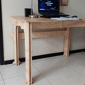Mi Proyecto del curso: Introducción al diseño de mobiliario con router CNC. Un progetto di Design e creazione di mobili, Design industriale, Product design e Falegnameria  di Alvaro Lopezvelarde Plasencia - 18.04.2022