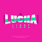 Lucha libre. Traditional illustration, Character Design, and Animation project by Primo Pérez - 04.15.2020