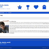 -Mi Proyecto del curso: Web Portfolio. UX / UI, IT, Web Design, Web Development, No-Code Development, and Digital Product Design project by Miguel Ángel Maté - 04.18.2022