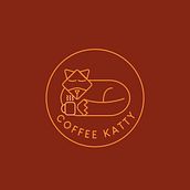Identidad Corporativa Coffee Katty. Un progetto di Illustrazione tradizionale, Illustrazione vettoriale e Illustrazione digitale di Emiliano Camarena - 18.04.2022