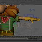 Mi Proyecto del curso: Técnicas avanzadas de rigging y deformación. Een project van Animatie, Rigging y Karakteranimatie van Roberto Diaz - 16.04.2022