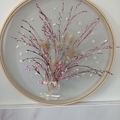 Mon projet du cours : Broderie sur tulle avec des fleurs et des plantes naturelles  Ein Projekt aus dem Bereich Stickerei, DIY, Blumen- und Pflanzendesign und Textildesign von aline_quinton_aq - 19.04.2022