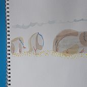 Reflection of volunteering and travelling in East Africa (March - May 2007. Traditional illustration, Sketching, Creativit, Drawing, Watercolor Painting, and Sketchbook project by daz_gaoyide - 04.19.2022