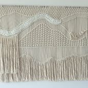 My project for course: Introduction to Macramé: Creation of a Decorative Tapestry. Accessor, Design, Arts, Crafts, Interior Design, Decoration, Fiber Arts, Macramé, and Textile Design project by jbhandcraft - 04.19.2022