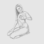 Mi Proyecto del curso: Dibujo anatómico para principiantes. Fine Arts, Sketching, Pencil Drawing, Drawing, Realistic Drawing, and Figure Drawing project by Ramón I. Leguizamón - 04.19.2022