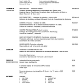 Mi Proyecto del curso: Currículums para creativos: crea tu CV y carta de presentación . Creative Consulting, Portfolio Development, Communication, and Business project by Fernando Mol - 04.19.2022