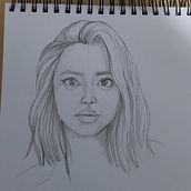 Meu projeto do curso: Caderno de retratos: explore o rosto humano. Sketching, Drawing, Portrait Drawing, Artistic Drawing, and Sketchbook project by masashijj - 04.18.2022