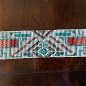 Mijn project van de cursus: Ontwerp geweven sieraden met kralen en elegante patronen. Accessor, Design, Arts, Crafts, Jewelr, Design, and Fiber Arts project by gngd7tk6sr - 04.20.2022