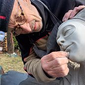NAPEA ninfa delle valli selvose. Sculpture project by Pierpaolo Consigli - 04.20.2022