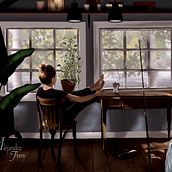Winter morning. Un progetto di Illustrazione tradizionale di Alejandra Fretes - 06.04.2022