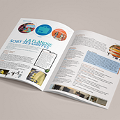 Magazine Flandre - projet personnel selon gabarit existant. Un proyecto de Diseño editorial de solene_dr - 20.04.2022