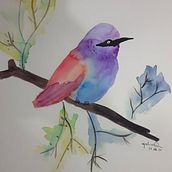 Meu projeto do curso: Aquarela naturalista com expressão e personalidade. Traditional illustration, Watercolor Painting, and Naturalistic Illustration project by Vitor Galvanin - 04.20.2022