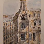 Immeuble Felix Potin Paris. L, and scape Architecture project by macspisani - 04.20.2022