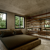 Mi Proyecto del curso: Diseño de un loft industrial de principio a fin. Un proyecto de Arquitectura, Arquitectura interior y Diseño de interiores de Sara Subirà - 21.04.2022