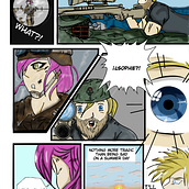 First Manga comic (First Page) . Un proyecto de Manga y Cómic de ליאור מרצ'נה - 21.04.2022
