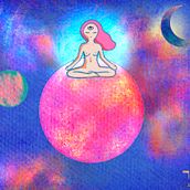 Luz. Desenho digital projeto de Fernanda Chavez Santoyo - 25.05.2020