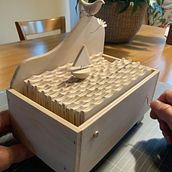 My project for course: Wooden Automata: Bring Sculptures to Life with Movement. Un progetto di Character design, Scultura, Design di giocattoli, Art to e Falegnameria  di martenrsh - 17.04.2022