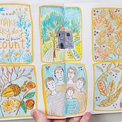 My project for course: Illustrated Life Journal: A Daily Mindful Practice. Un proyecto de Bellas Artes, Bocetado, Creatividad, Dibujo y Sketchbook de Teresa Figueiredo - 22.04.2022