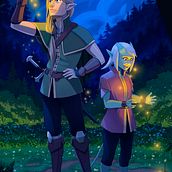 Ilustrações e Design de Personagens. Un proyecto de Ilustración tradicional y Diseño de personajes de Júlia Chiarelli de Carvalho - 22.04.2022