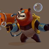 My project for course: Digital Painting for Characters: Color and Light by Joel Santana. Projekt z dziedziny Trad, c, jna ilustracja, Projektowanie postaci, Ilustracja c, frowa, Malarstwo c i frowe użytkownika Lucky Asikin - 22.04.2022