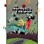 Mr. Refresco & Sr. Pop. Un progetto di Illustrazione tradizionale e Illustrazione digitale di Mathias Grosso - 18.04.2022