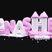 Mi Proyecto del curso: Tipografía 3D: juega con color y volumen. Een project van 3D, Animatie, T, pografie, 3D-animatie,  3D-ontwerp y Digitaal ontwerp van Ramón Feria - 23.04.2022