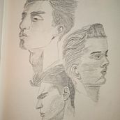 My project for course: Portrait Sketchbooking: Explore the Human Face Ein Projekt aus dem Bereich Skizzenentwurf, Zeichnung, Porträtzeichnung, Artistische Zeichnung und Sketchbook von Gage Kenneth - 23.04.2022