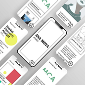 UI | Web Portfolio Personal. Een project van UX / UI van Ana Moya - 23.04.2022