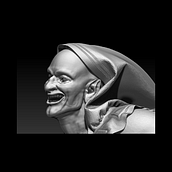 Half-Goblin_Necromancer (still work in progress). 3D Character Design, and 3D Modeling project by Lorenzo Marconi - 04.23.2022