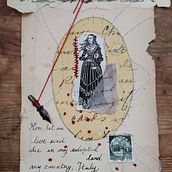 Il mio progetto del corso: Tecniche di ricamo sperimentale su carta. Fine Arts, Collage, Embroider, and Textile Design project by Gioconda Pieracci - 04.23.2022