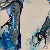 Fluid Art - Acrylics, Pigments, & Resins. Painting project by Laura - 04.23.2022