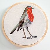 Meu projeto do curso: Pintar com linha: técnicas de ilustração têxtil. Un progetto di Illustrazione tradizionale, Ricamo e Textile Design di Mia Assumpção - 24.04.2022