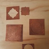 Mi Proyecto del curso: Diseño y creación de joyas en latón desde cero. Un projet de Création d'accessoires, Artisanat, Design de bijoux , et DIY de Karen Poblete - 24.04.2022