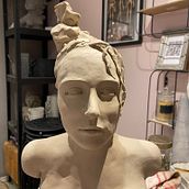 Mein Kursprojekt: Tonporträts: Modelliere ein maßstabsgetreues Gesicht Ein Projekt aus dem Bereich Bildende Künste und Skulptur von Angelika Grieser-Martin - 24.04.2022