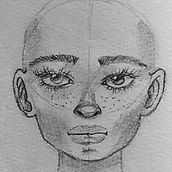 Mein Kursprojekt: Skizzenbuch für Porträts: Erkunde das menschliche Gesicht. Projekt z dziedziny Sketching,  R, sunek, Portret, Sketchbook,  R, sunek art, st i czn użytkownika Christin Weißbach - 24.04.2022