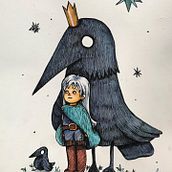 Mon projet du cours : Récits illustrés : de l’idée au papier. Traditional illustration, Fine Arts, Painting, Pencil Drawing, Drawing, Watercolor Painting, Children's Illustration, and Narrative project by jade0 - 04.24.2022
