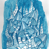 Mi Proyecto del curso: Técnicas modernas de acuarela. Traditional illustration, Fine Arts, Painting, Watercolor Painting, and Design project by Fernando López Neblina - 04.25.2022