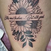 Meu projeto do curso: Tatuagem para principiantes. Tattoo Design project by Daniela Martins - 04.21.2022