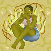 Mujeres / Calendario 2022. Traditional illustration, Digital Illustration, and Character Design project by Gris - 04.25.2022