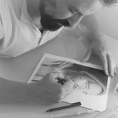 RETRATOS A LAPIZ MADRID. Un proyecto de Bellas Artes, Artesanía, Dibujo a lápiz, Dibujo, Dibujo de Retrato y Dibujo realista de Enrique de las Cuevas - 25.04.2022