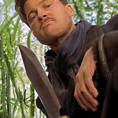 Brad Pitt as Aldo Raine . Traditional illustration, Fine Arts, Drawing, Digital Illustration, and Portrait Drawing project by varoh - 04.16.2022